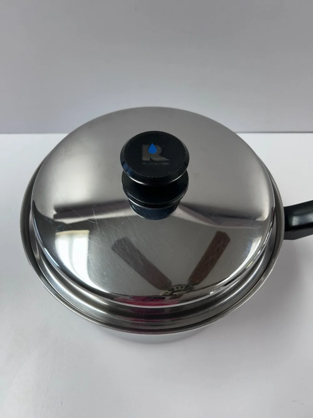 Rainbow 3 Quart Multi-Ply Surgical Steel Saucepan Made in USA With Lid